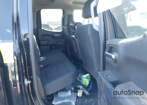 2023 Chevrolet Silverado 1500 4Wd Double Cab Standard Bed Wt из США, поврежденный, VIN 1GCRDAEDXPZ307503